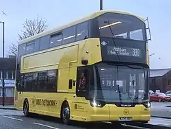 Stagecoach Manchester Wright StreetDeck Ultroliner in January 2025