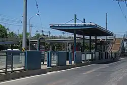 Heyinongchang Station within the subdistrict, 2018