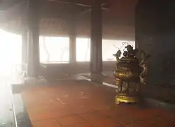 Ba Vì National Park, Inside the Ho Chi Minh Temple on King High Peak, Vietnam