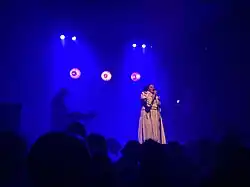 Babeheaven performing at Village Underground, London, 2022