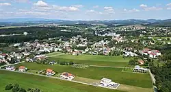 Aerial view of Bad Tatzmannsdorf