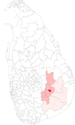 Location of Badulla