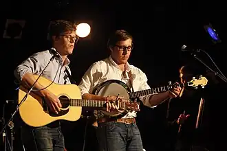 Balmorhea performing in 2010