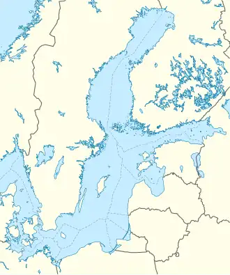 Haapsalu is located in Baltic Sea
