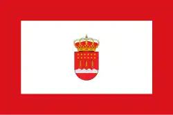 Flag of Laroya, Spain