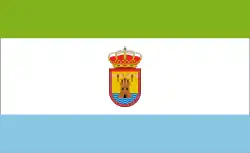 Flag of Las Cabezas de San Juan Ramón
