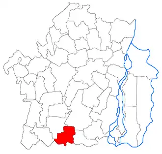 Location in Brăila County