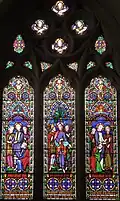 West window, possibly by William Wailes