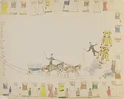 Bears Heart - Cheyennes Camp, 1875