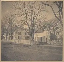 Bedford, Fitch Tavern, ca. 1895–1905. Archive of Photographic Documentation of Early Massachusetts Architecture, Boston Public Library.