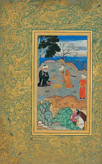 Behzad's Advice of the Ascetic, c. 1500–1550