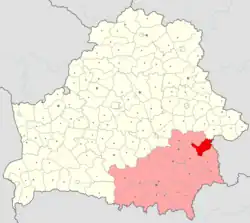 Location of Chachersk district