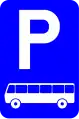 E9d: Parking reserved for coaches
