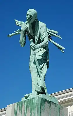 Winter (or The Old Lumberjill) by Pierre-Jean Braecke [fr]