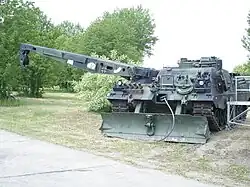 BPz3 "Büffel" armoured recovery vehicle, German Army