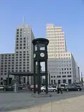 Potsdamer Platz (2005); In background left Beisheim Centre, right Delbrück-Hochhaus now P5