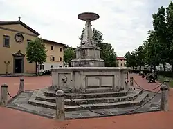 Fountain in Piazza Vittorio Emanuele