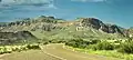 South aspect of Burro Mesa viewed from Ross Maxwell Scenic Drive