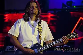 Jones performing with Tool in 2011