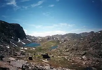 The Bighorns feature extensive alpine tundra