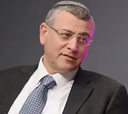 Rabbi Binyamin Lau, a prominent Israeli rabbi, author, and public speaker. He is known for his work in Jewish education and his efforts to bridge gaps within Israeli society.