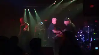 Biohazard performing in 2012