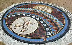 Bishops Walk Mosaic in Valentines Park, Ilford.