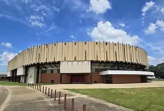 Blackham Coliseum Main Entrance
