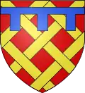Arms of Arms of Sir James Audeley, KG from the Armorial Gelre