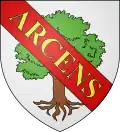 Coat of arms of Arcens