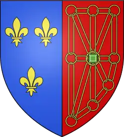 Another combined coat of arms
