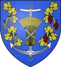 Coat of arms of Saint-Cyr-sur-Loire