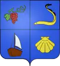 Coat of arms of Sainte-Terre