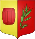 Coat of arms of Sauclières