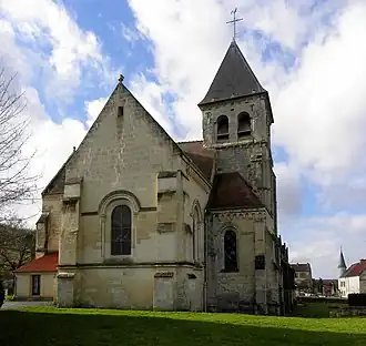 The church in Bonneuil-en-Valois