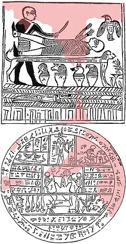 a comparison of the two facsimiles and the lacunae found on the source material