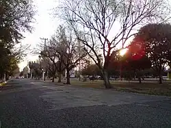 Boulevard en Ojo de Agua