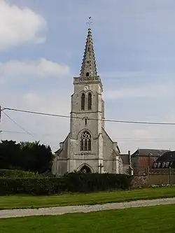 The church of Bouvelinghem