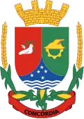 Coat of arms of Concórdia