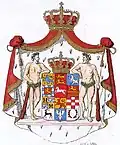 Coat of arms of the Duchy of Brunswick before 1834
