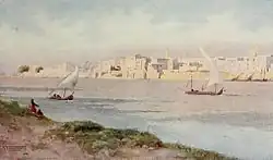 Boulaq from Ghezireh, 1902.