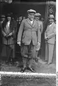 Maharao Khengarji III at the Adlon, September 1924