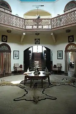Inside view of the palace of Burdwan Maharaja