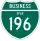 Business Spur Interstate 196 marker