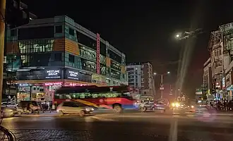 Bustling Karavali Jn. at night, Kankanady