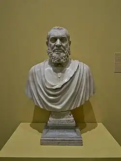 Bust of Juanelo Turriano, attributed to Pompeo Leoni