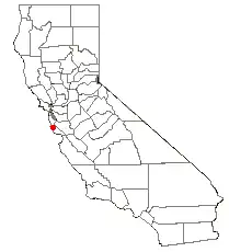 Location of Camp Loma Mar