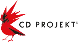 The words "CD Projekt" appear right of a red-and-black bird