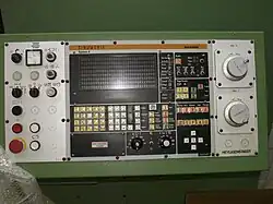 HMI for a computer numerical control (CNC)
