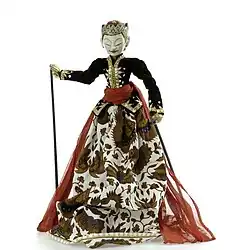 Wayang golek menak, Putri Murtinjung, collection of Tropenmuseum, Netherlands, before 2003